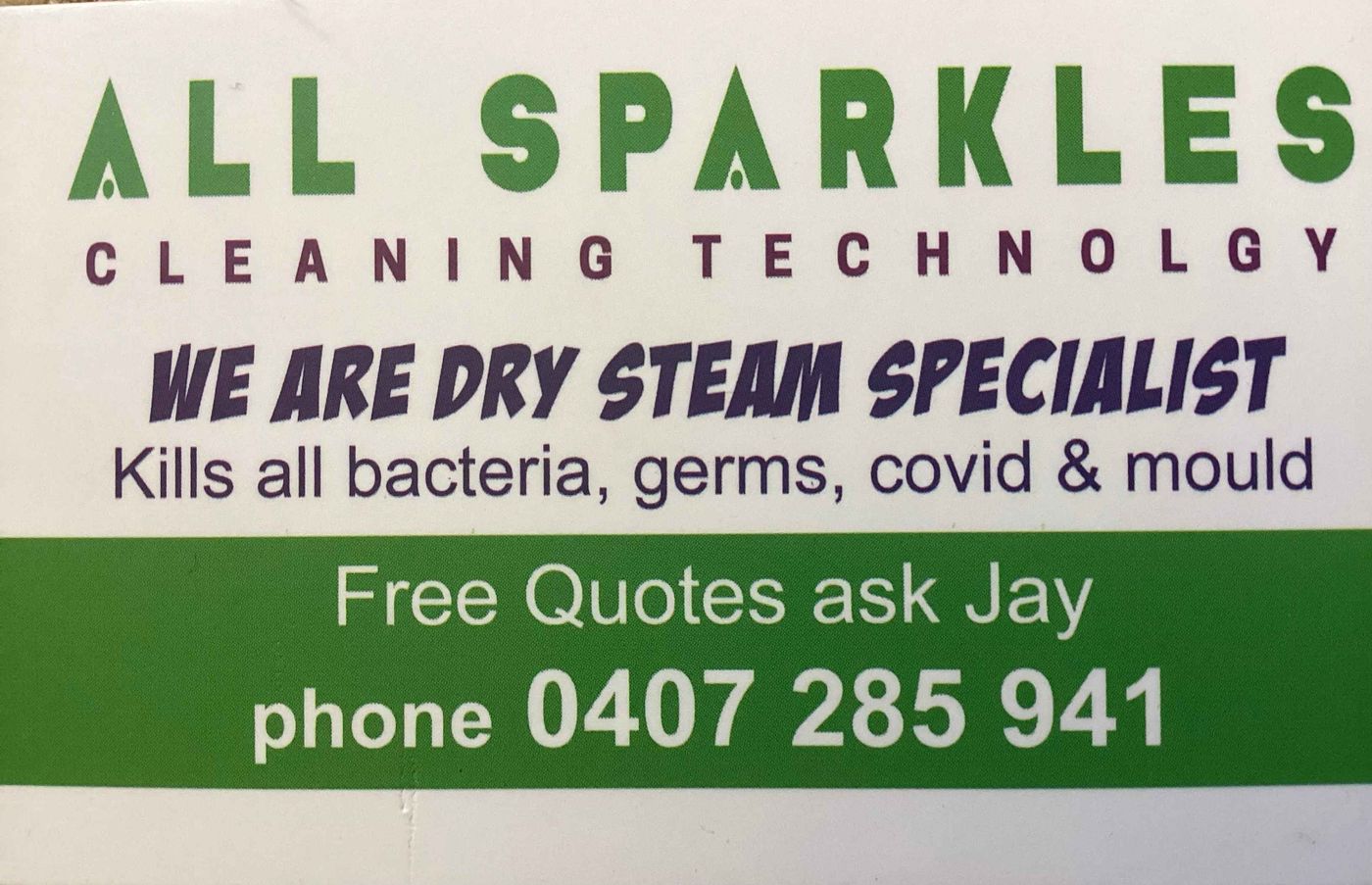 All Sparkles Cleaning Technology image
