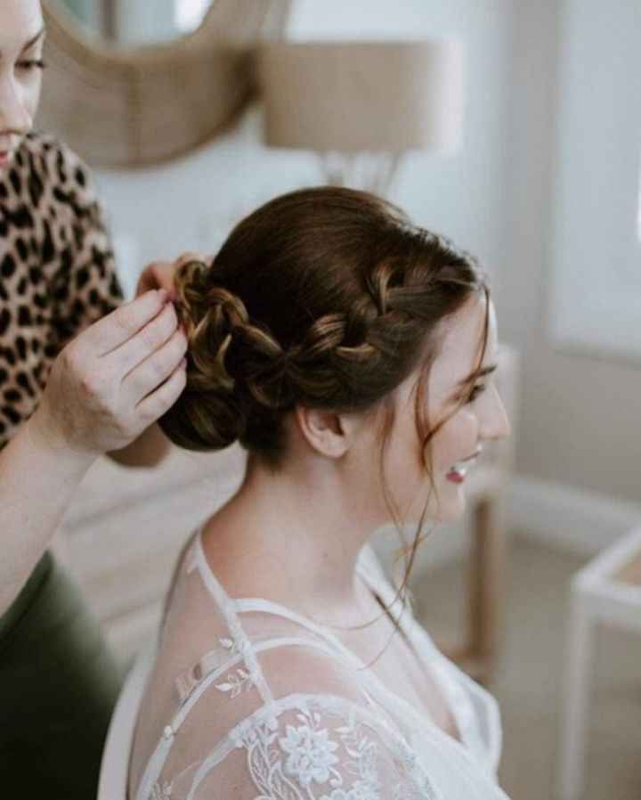 127 Braided Bun Hairstyles Weave Hairstyles Royalty-Free Images