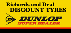 Richards and Deal Discount Tyres logo