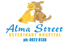 Alma Street Veterinary Hospital logo