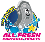 All Fresh Portable Toilets logo