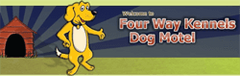 Four Way Kennels Dog Motel logo