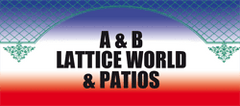 A & B Lattice World & Patios logo