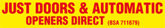 Just Doors & Automatic Openers Direct logo