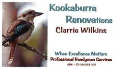 Kookaburra Renovations logo