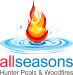 All Seasons Hunter Pools & Woodfires logo