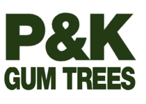 P&K Gum Trees logo