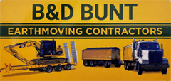 B & D Bunt Earthmoving Contractors logo
