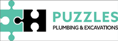 Puzzles Plumbing & Excavations logo