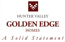 Hunter Valley Golden Edge Homes logo