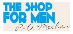 The Shop For Men-P & O Meehan logo
