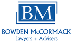 Bowden McCormack Lawyers + Advisers logo
