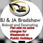 BJ & JA Bradshaw Bobcat & Excavating logo
