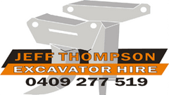Jeff Thompson Excavator Hire Pty Ltd logo