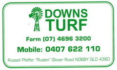 Downs Turf logo