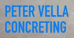 Peter Vella Concreting logo