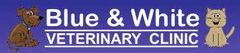 Blue & White Veterinary Clinic logo