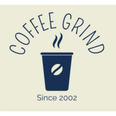 Coffee Grind Since 2002 logo