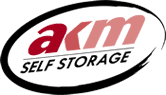 AKM Self Storage logo