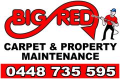Big Red Carpet & Property Maintenance logo