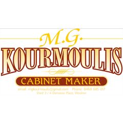 M.G. Kourmoulis Cabinet Maker logo