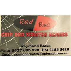 Red Bac Chip and Scratch Repairs logo