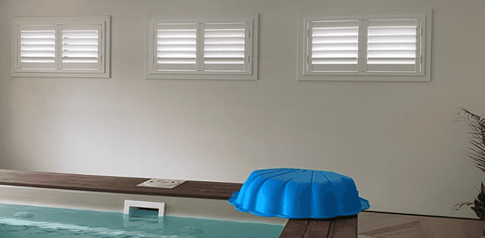 PVC Shutters are perfect for wet areas