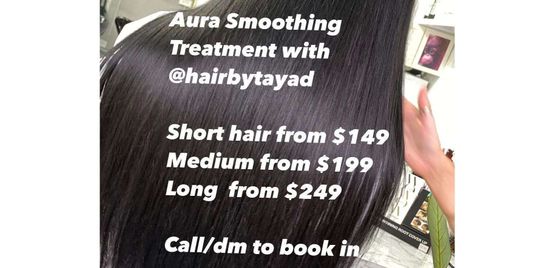 Smoothing Treatment Deal with @hairbytayad