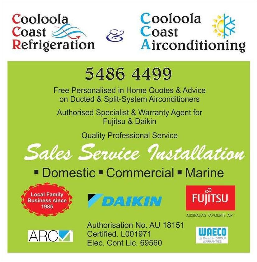 Cooloola Coast Refrigeration & Airconditioning gallery image 1