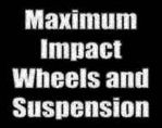 Maximum Impact Wheels and Suspension