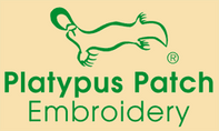 Platypus Patch Embroidery