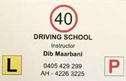 40 Driving School