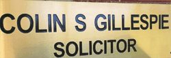 Colin S Gillespie Solicitor