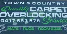 Town & Country Carpet Overlocking Service