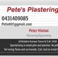 Pete’s Plastering